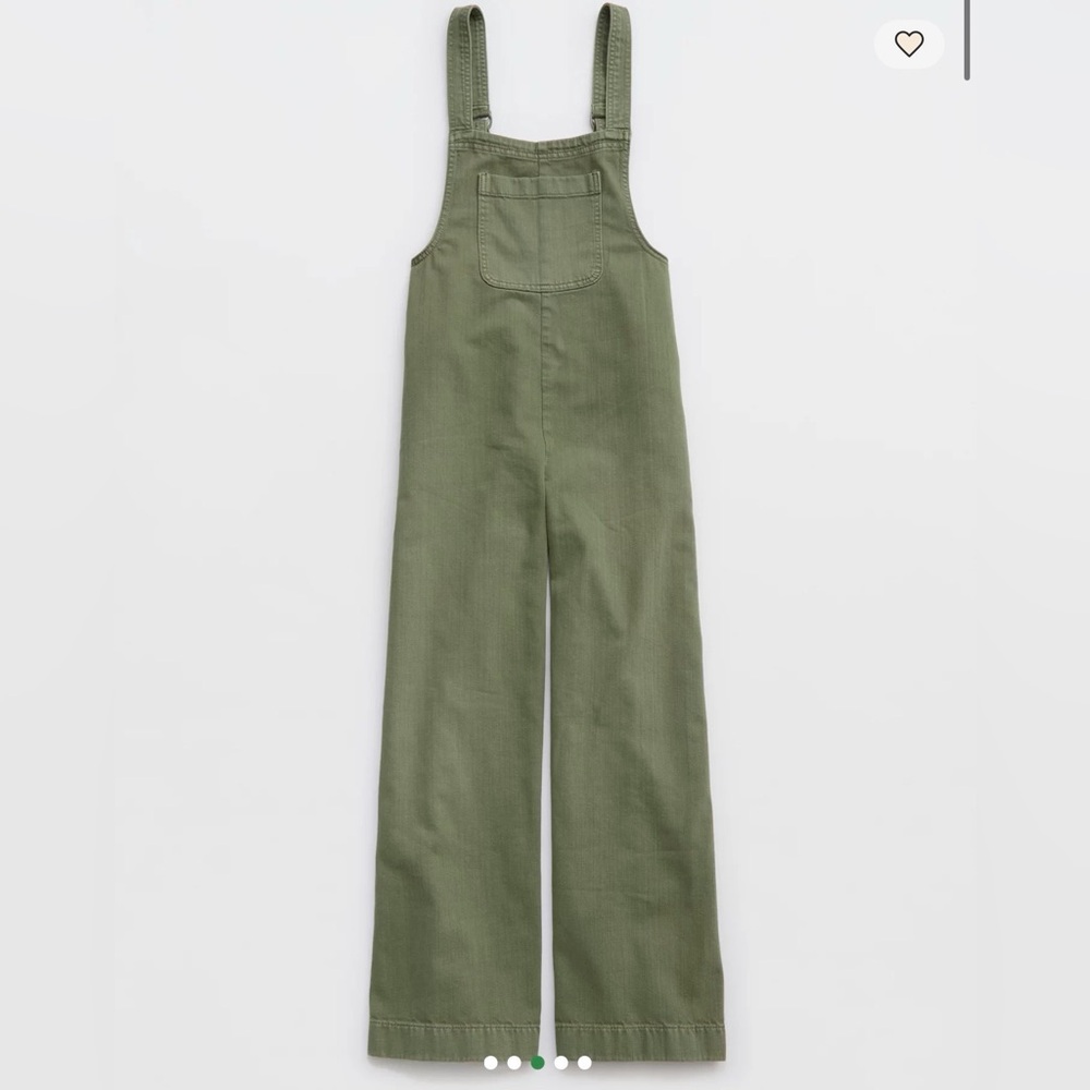 NWT Aerie Denim Overall. Size L. Retail $88.